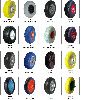 PU Foam Tire Flat Free Wheel Solid Tubeless Tyre