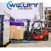 mobile container forklift dock ramp