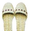 straw slipper