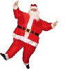 Santa  Inflatable Clothes