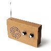 Foldable cardboard radio