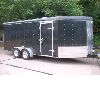 2003 7X16 ENCLOSED V NOSE TRAILER