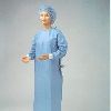 Spunlace and SMS surgical gown