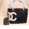 Chanel white Wome Leather Handbag