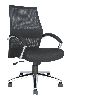 Office mesh metal chair chrome good mesh ergonomic design manager executive boss chair