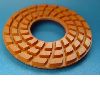 Floor polishing pad