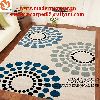 Hand tufted modern design area rugs