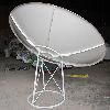 c band prime focus satellite dish antenna