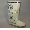 HAND MADE WOMEN'S WINTER PIM BOOTS VALENKI FELT BOOTS