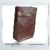 Brown Aluminum Coffee Zipper Packaging Bag