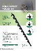 Pole Impact Auger Bit