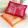 Colorful mesh zipper bag breathable nylon mesh bag