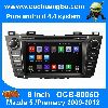 Ouchuangbo car radio gps sat navi Mazda 5 android 4.4 1024*600 resolution