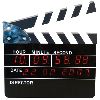 Clapboard LED Clock