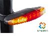 Wireless Rechargeable Bike Indicator: Tail Light, Turning Signals, Brake Light, Hazard Light, Emerge