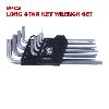 9PCS LONG STAR KEY WRENCH SET 