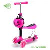 3 IN 1 New model toys frog kick scooter for kids three wheels cheap pedal kick scooter