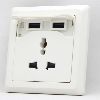 Double USB wall socket 