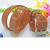 Leather belt for men