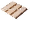 204 acoustic board wpc wood pvc board have the characteristics of suction syllable, energy saving up