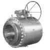 forged 3 piece trunnion ball valve