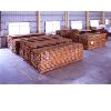 Fire-retardant square wood