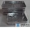 Perforated metal basket tray