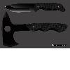 Hot Sale New Axe & Knife Set Order On Line Free Ship Quality Hunter Camping Knife G10 Handle Out