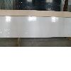 artificial white quartz stone slab(pure color)