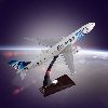 Scale Model Airplane Simulation Resin crafts Model OEM Airbus 330 Egypt Airways