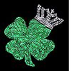 Irish rhinestone transfer