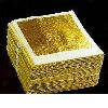 Hot sale food grade gold foil real 24k gold foil leaves