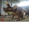 outdoor playground life size dinosaur