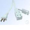 USA stylw extension cord plug