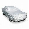 Silver fabric car cover