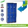 Metal Storage 6 door Steel Cupboard  Locker 