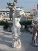 white marble statue