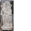 white marble statue