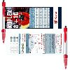 2015 office supply plastic banner pen pull out for promotional