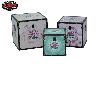 Romantic PU Covered Gift Wooden Boxes