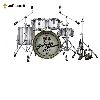 Lacquer Acoustic  Drum Set