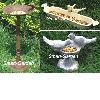 Cast iron birdbath