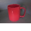 Red Color Bone China Mugs