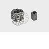 Three-phase motor stamping