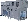 PLC program controlled water bottling machine