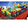 animal castle inflatable funland