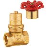 Lockable Brass gate valve